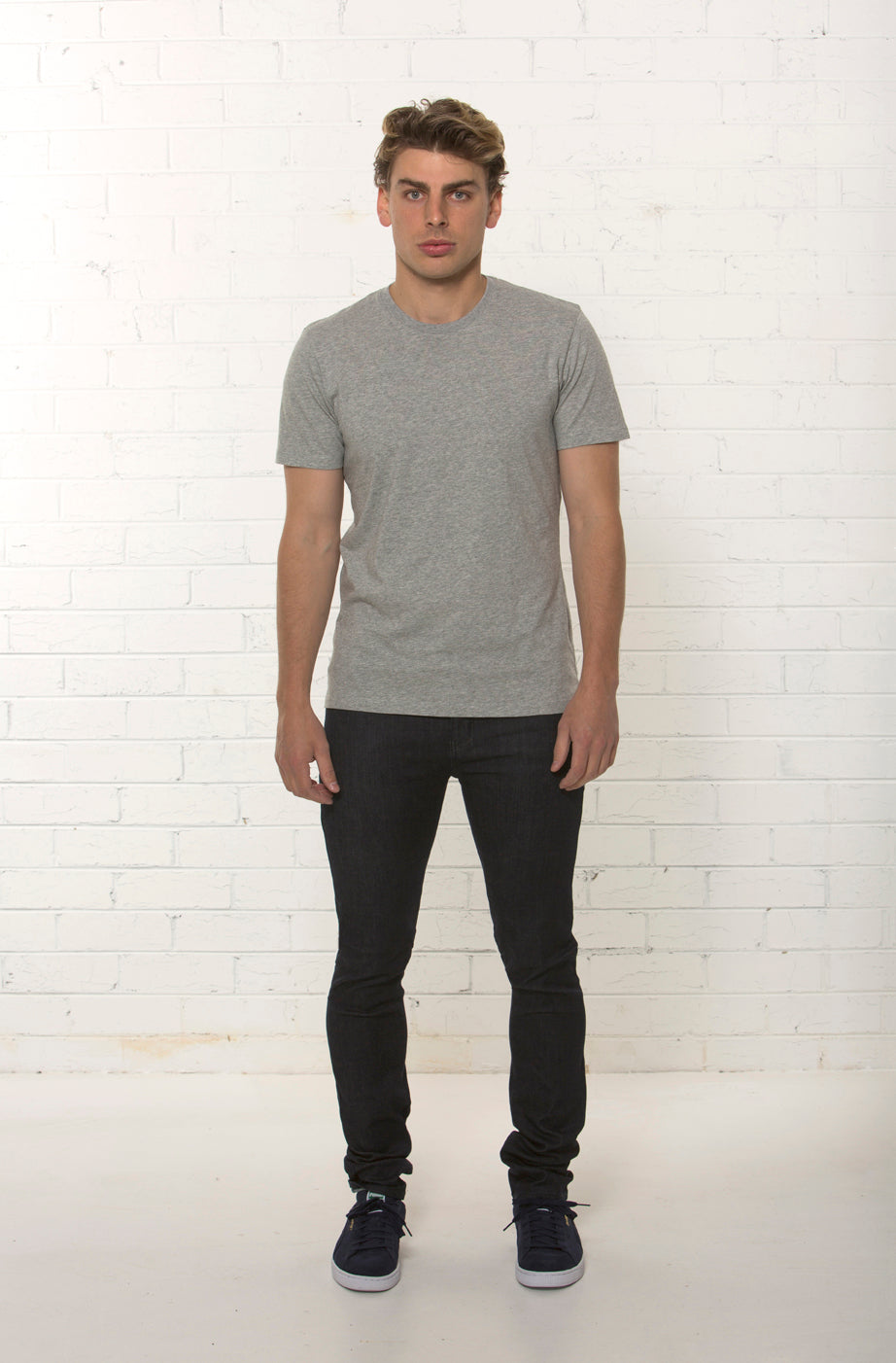 Men's dark blue organic denim jean by TRi COLOUR FEDERATiON